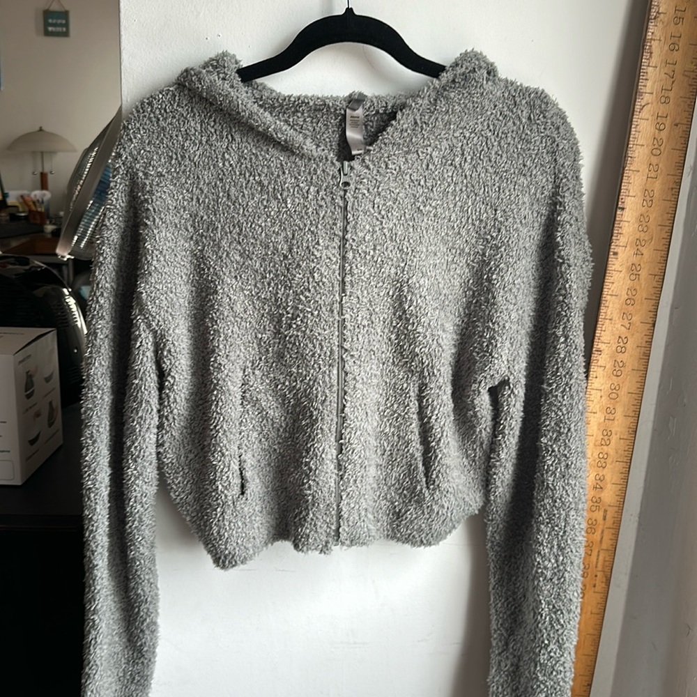 Light grey Skims hoodie